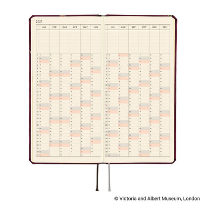 Hobonichi 2027 Weeks | V&A Series: Welcome to the V&A - Hobonichi Techo - millenotes