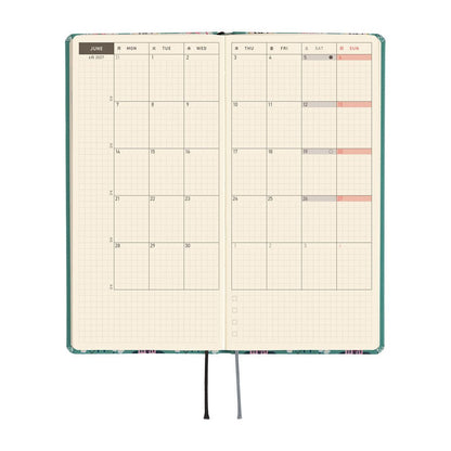 Hobonichi 2027 Weeks | Yumi Kitagishi: White Cat Wallpaper - Hobonichi Techo - millenotes