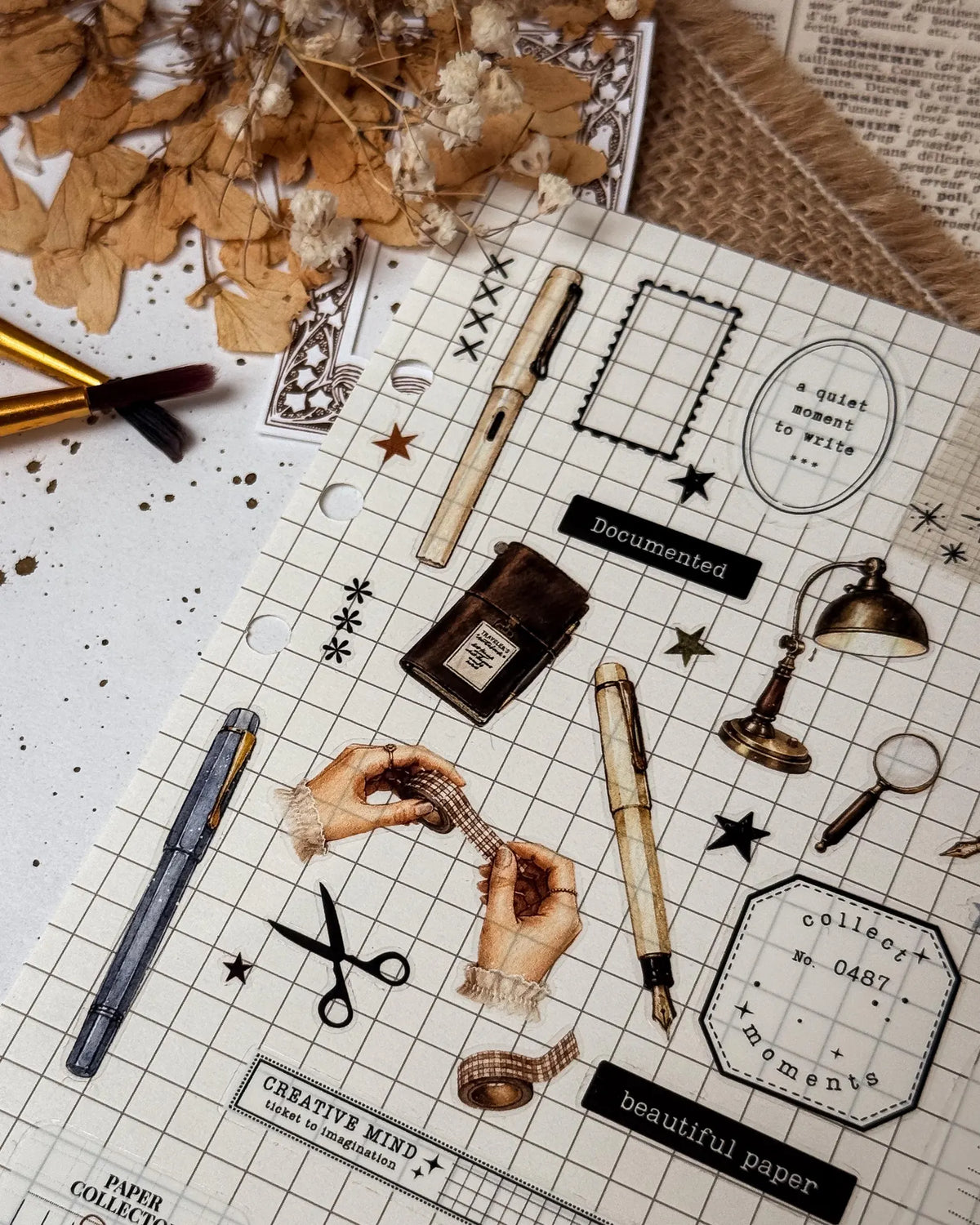 Taśma maskująca PET Kiss-cut | Bujojej | Journaling Moments