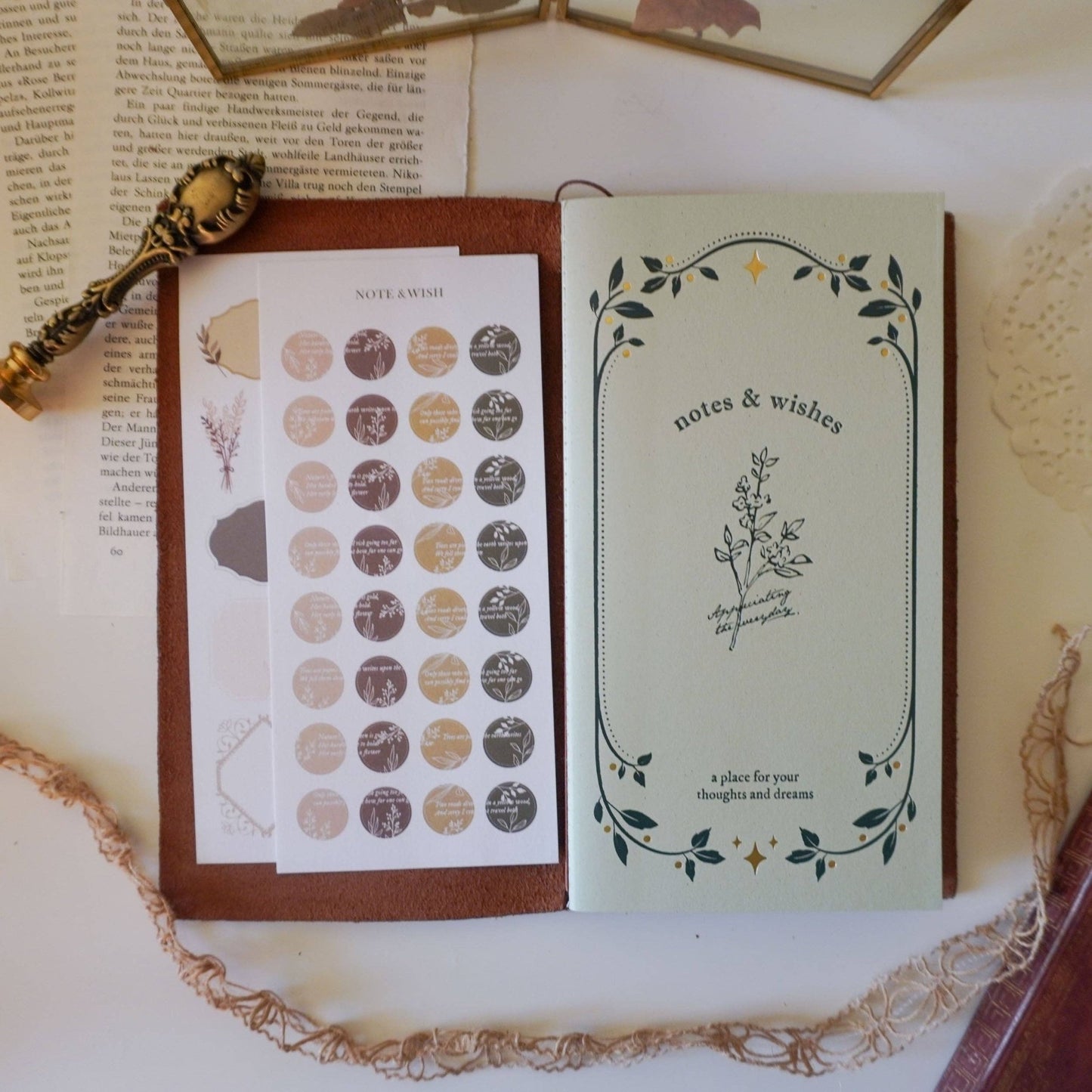 Insert TN Regular | Note & Wish | Mix Paper Journal - Note & Wish - millenotes