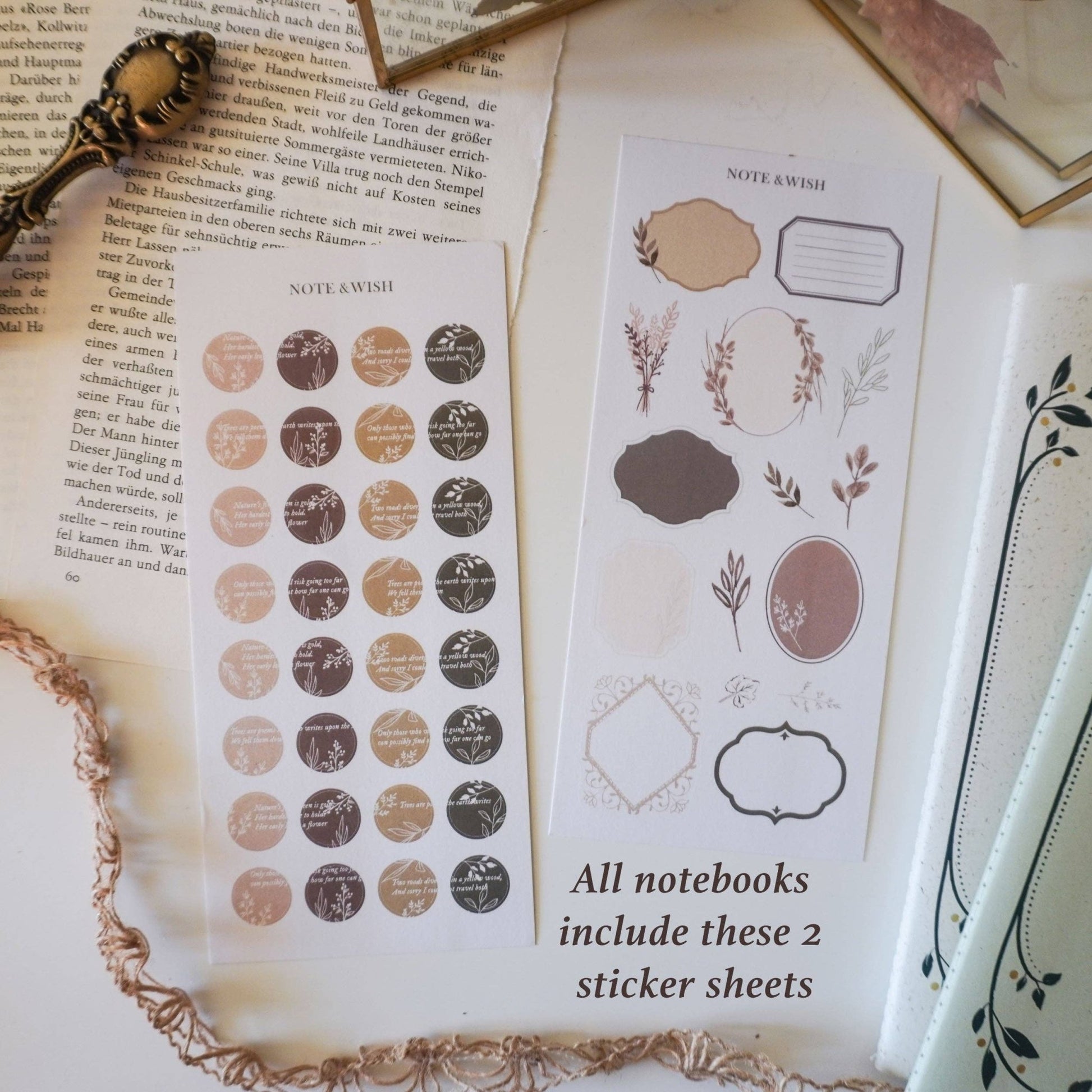 Insert TN Regular | Note & Wish | Mix Paper Journal - Note & Wish - millenotes
