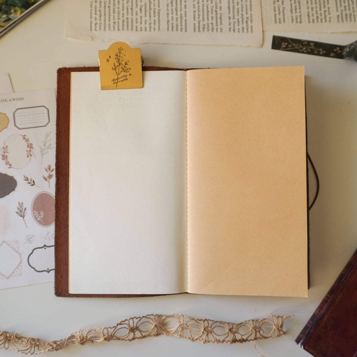 Insert TN Regular | Note & Wish | Mix Paper Journal - Note & Wish - millenotes