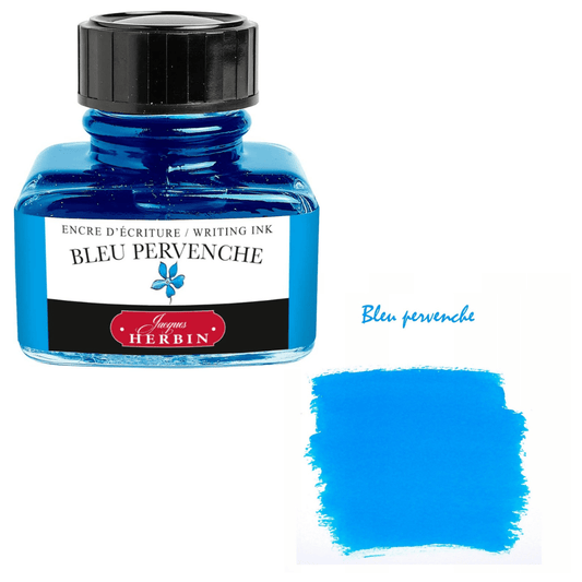 Jacques HERBIN Encre d'écriture | Bleu pervenche - 30ml - Jacques Herbin - millenotes