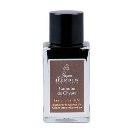 Jacques HERBIN Encre d’écriture | Collection 1670 | Caroube de Chypre - 15 ml - Jacques Herbin - millenotes