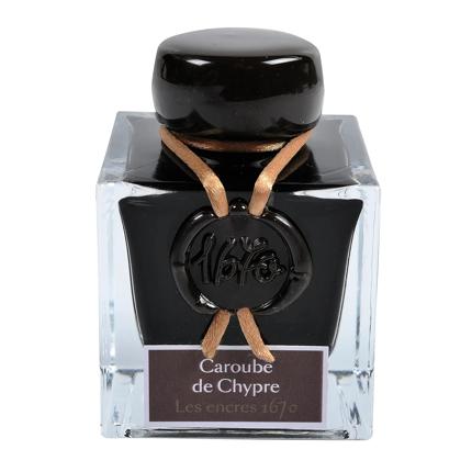 Jacques HERBIN Encre d’écriture | Collection 1670 | Caroube de Chypre - 50 ml - Jacques Herbin - millenotes