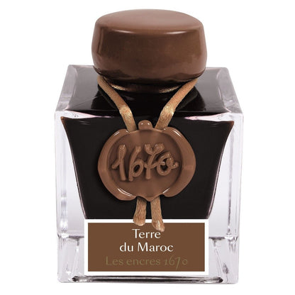 Jacques HERBIN Encre d’écriture | Collection 1670 | Terre du Maroc - 50 ml - Jacques Herbin - millenotes