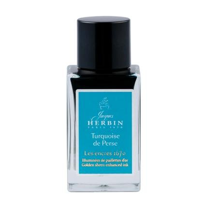 Jacques HERBIN Encre d’écriture | Collection 1670 | Turquoise de Perse - 15 ml - Jacques Herbin - millenotes