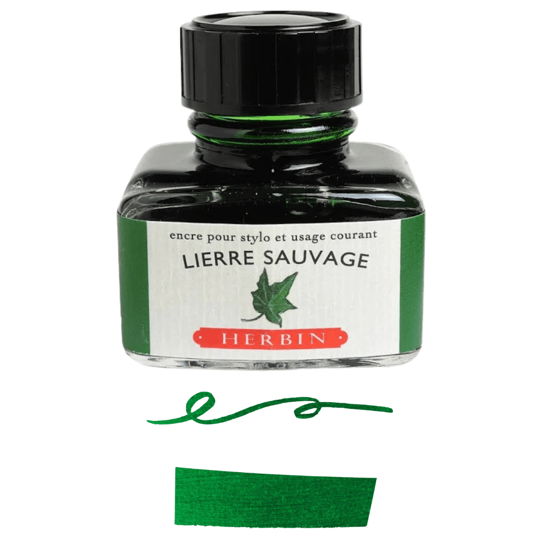 Jacques HERBIN Encre d'écriture | Lierre sauvage - 30ml - Jacques Herbin - millenotes