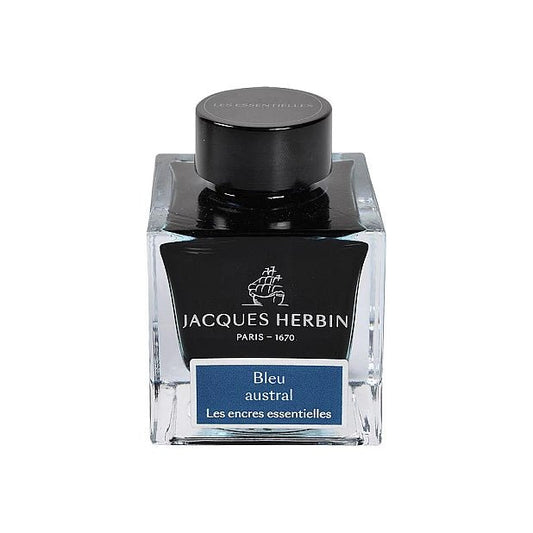 Jacques HERBIN Les encres essentielles | Bleu austral - Jacques Herbin - millenotes