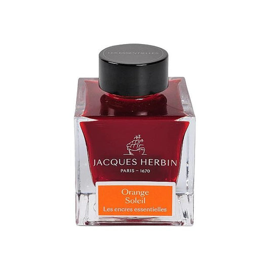 Jacques HERBIN Les encres essentielles | Orange Soleil - Jacques Herbin - millenotes