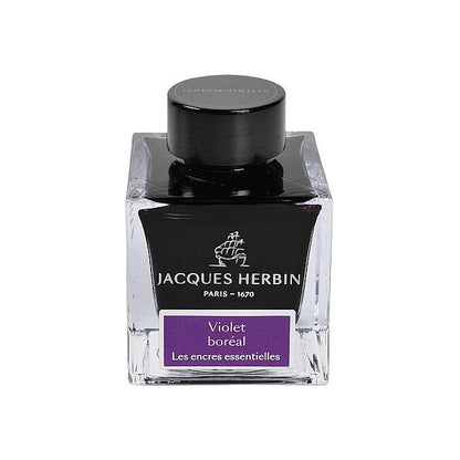 Jacques HERBIN Les encres essentielles | Violet Boréal - Jacques Herbin - millenotes