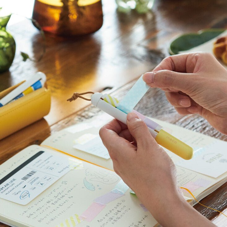 Kanmido MACO | Porte - Washi Tape Japonais - Autre - Bleu marine - millenotes