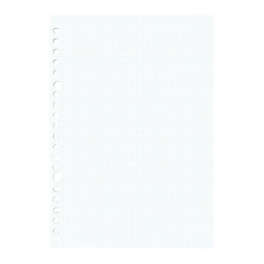 Kleid | Pages libres A5 quadrillées 2mm | Blanc - Kleid - millenotes