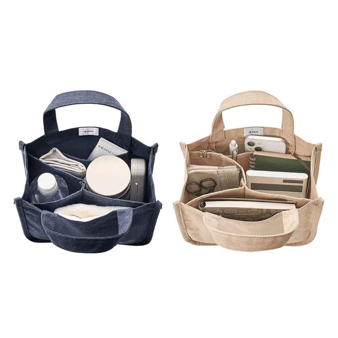 Kleid | Tote bag recyclé ajustable | Bleu marine - Kleid - millenotes