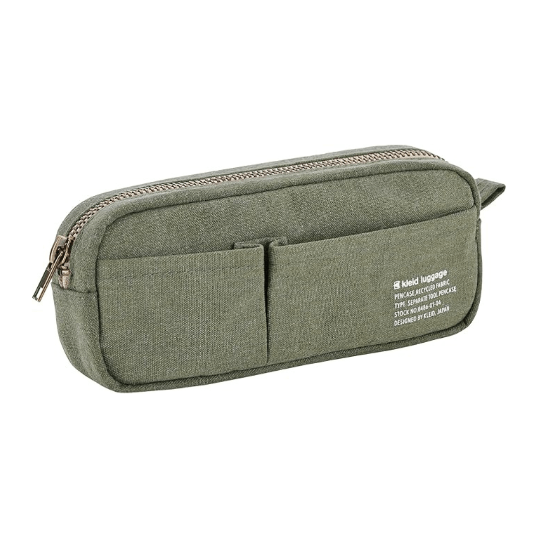 Kleid | Trousse à stylos | Olive - Kleid - millenotes