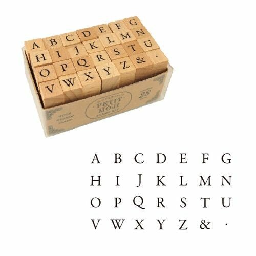 KODOMO NO KAO | Tampons Alphabet | Large | Lettres Majuscules - KODOMO NO KAO - millenotes