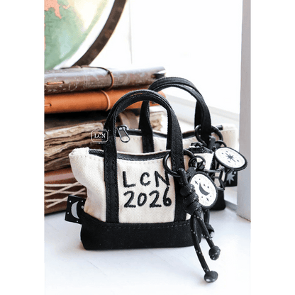 LCN Design Studio | 2026 LCN Mini tote lot de papeterie | Noir - LCN Design Studio - millenotes