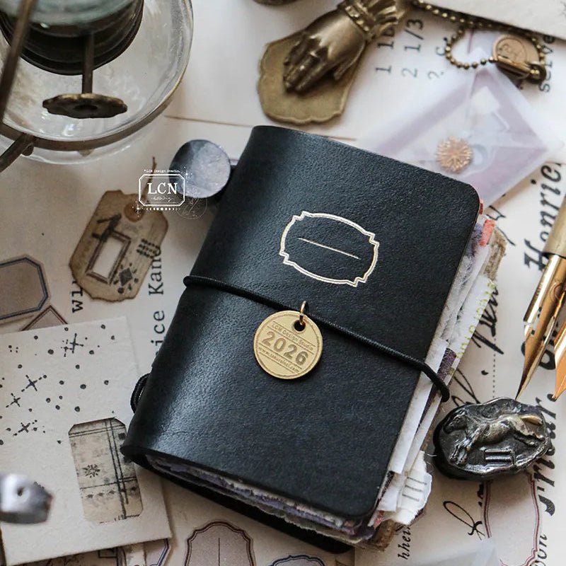 LCN Design Studio | 2026 LCN Mini tote lot de papeterie | Noir - LCN Design Studio - millenotes
