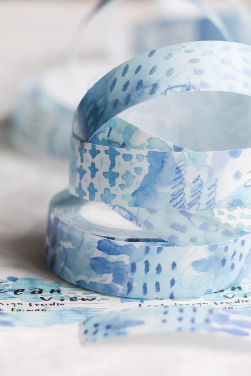 LCN Design Studio | 2026 LCN Mini tote lot de papeterie | Océan - LCN Design Studio - millenotes