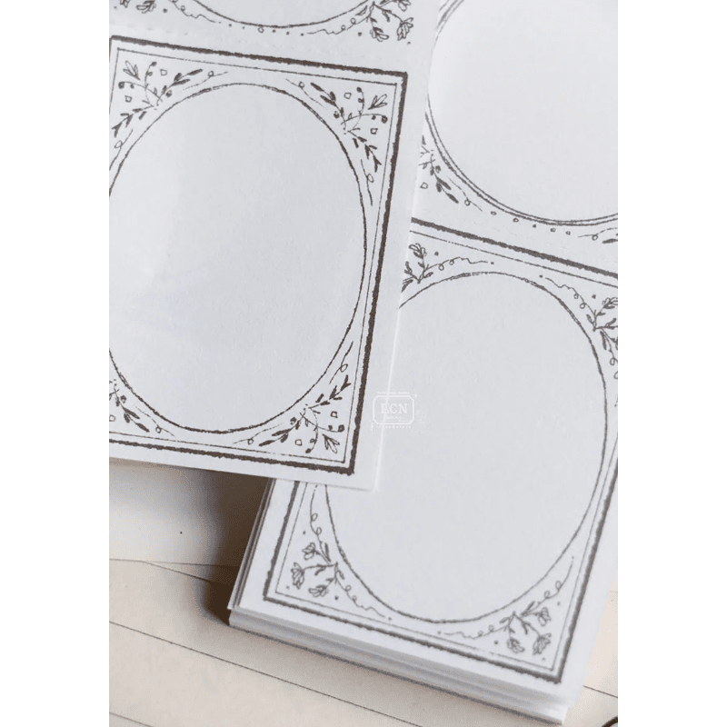 LCN Design Studio | Bloc - notes Vintage Photo Frame - LCN Design Studio - B - Sombre - millenotes