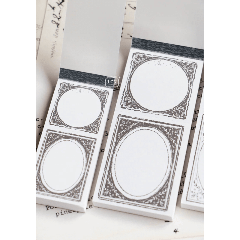 LCN Design Studio | Bloc - notes Vintage Photo Frame - LCN Design Studio - B - Sombre - millenotes