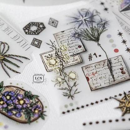 LCN Design Studio | Masking tape PET | Daily Collect - Stars - LCN Design Studio - 10 m - rouleau complet - millenotes