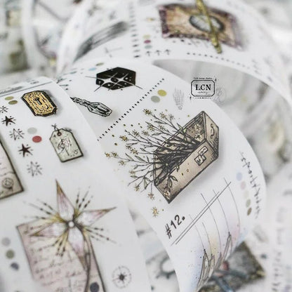 LCN Design Studio | Masking tape PET | Daily Collect - Stars - LCN Design Studio - 10 m - rouleau complet - millenotes