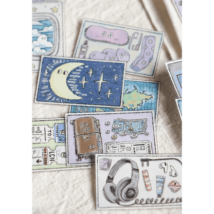 LCN Design Studio | Masking tape PET | When Travel - LCN Design Studio - 10 m - rouleau complet - millenotes