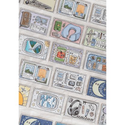 LCN Design Studio | Masking tape PET | When Travel - LCN Design Studio - 10 m - rouleau complet - millenotes