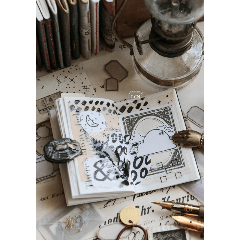 LCN Design Studio | Set de tampons en bois | Météo - LCN Design Studio - millenotes
