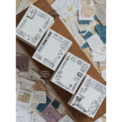 LCN Design Studio | Tampon en bois | Travel - LCN Design Studio - Travel 1 - millenotes