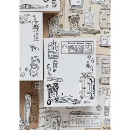 LCN Design Studio | Tampon en bois | Travel - LCN Design Studio - Travel 4 - millenotes