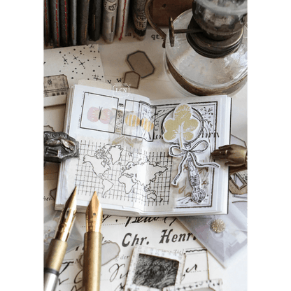 LCN Design Studio | Tampon en bois | World Map - LCN Design Studio - millenotes