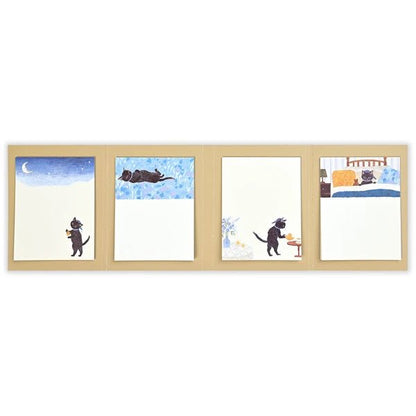 Livre de sticky notes japonais | Contes | Chat - NB Co Ltd - millenotes