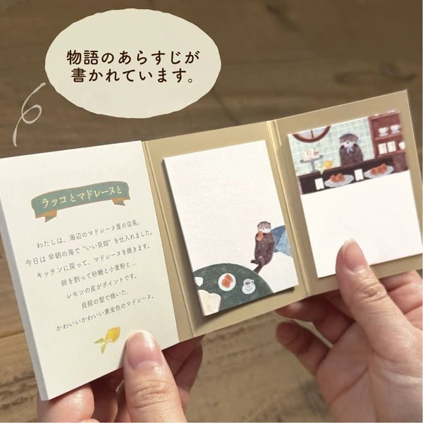 Livre de sticky notes japonais | Contes | Loutre - NB Co Ltd - millenotes