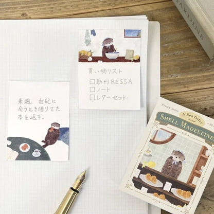 Livre de sticky notes japonais | Contes | Loutre - NB Co Ltd - millenotes
