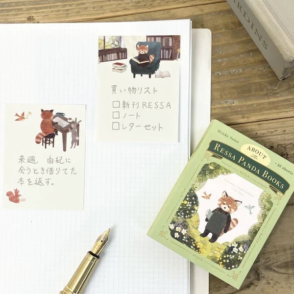 Livre de sticky notes japonais | Contes | Panda - NB Co Ltd - millenotes