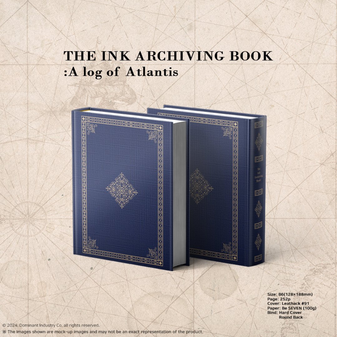 Livre illustré à colorier avec nuancier à l'encre | The Ink Archiving Book - Dominant Industry - millenotes