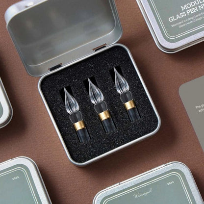 Lot de 3 pointes en verre | Wearingeul | Modular Glass Pen - Wearingeul - millenotes