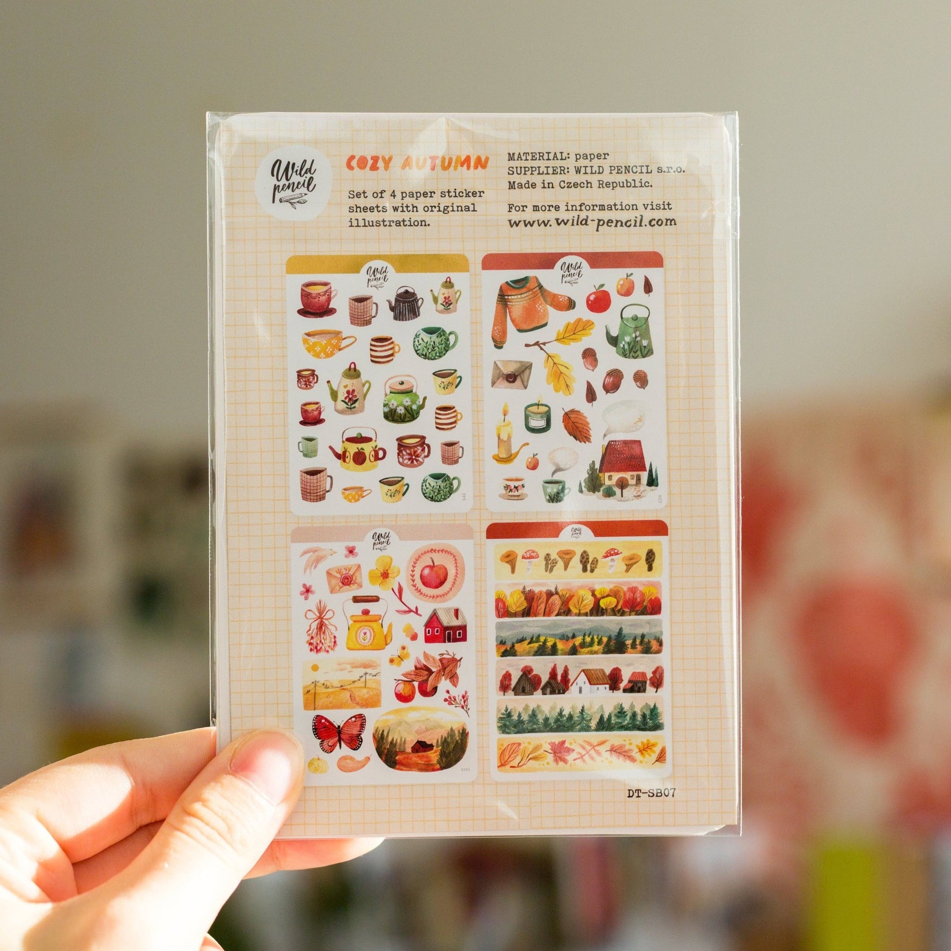 Lot de stickers décoratifs | Wild Pencil Studio | Four Seasons - Wild Pencil Studio - millenotes