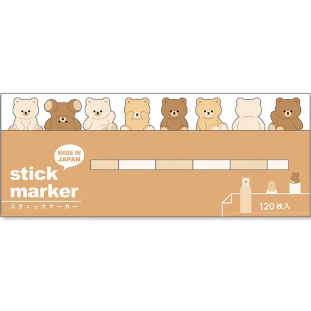 Marque - pages adhésifs Mind Wave | Ours - Mind Wave - millenotes