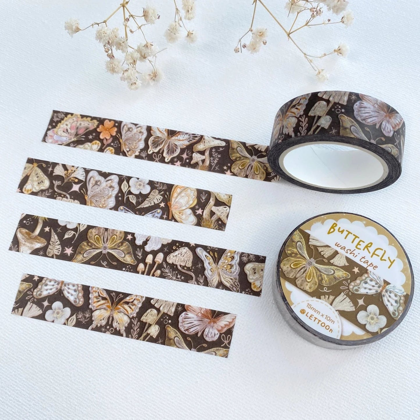 Masking tape | Butterfly - LETTOON - millenotes