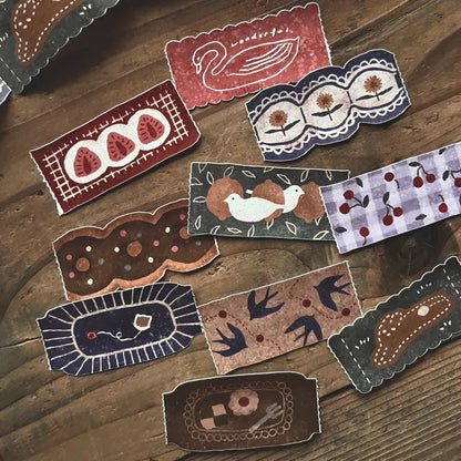 Masking tape découpé | Breezy Studio | Fabric Tag - Breezy Studio - millenotes