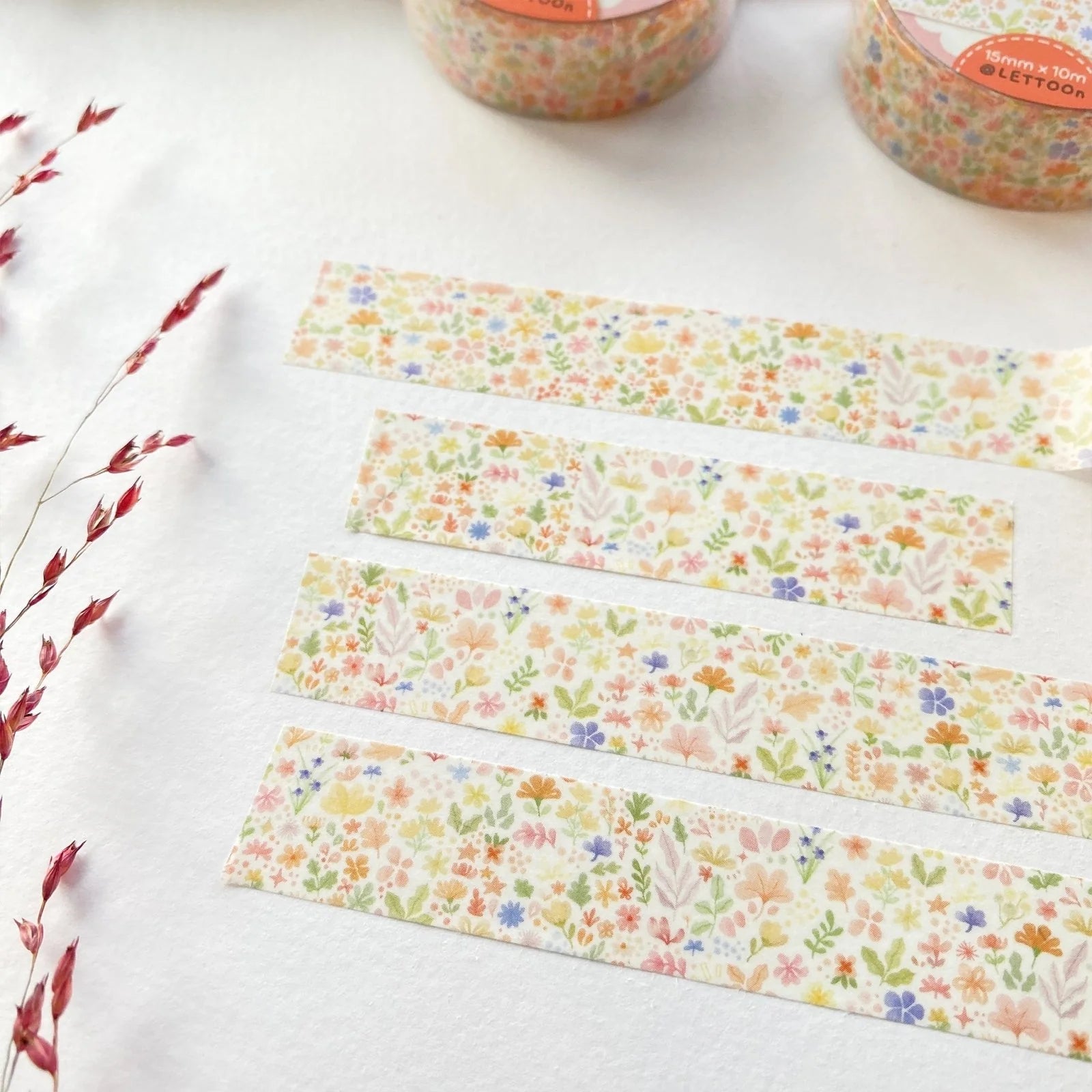 Masking tape | LETTOON | Blooming Flower - LETTOON - millenotes