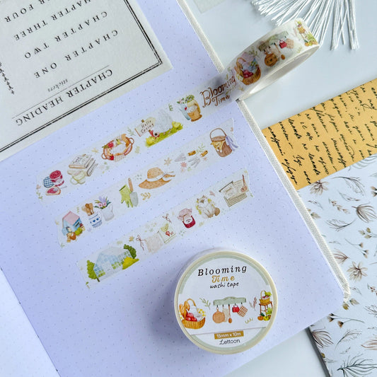 Masking tape | LETTOON | Blooming Time - LETTOON - millenotes