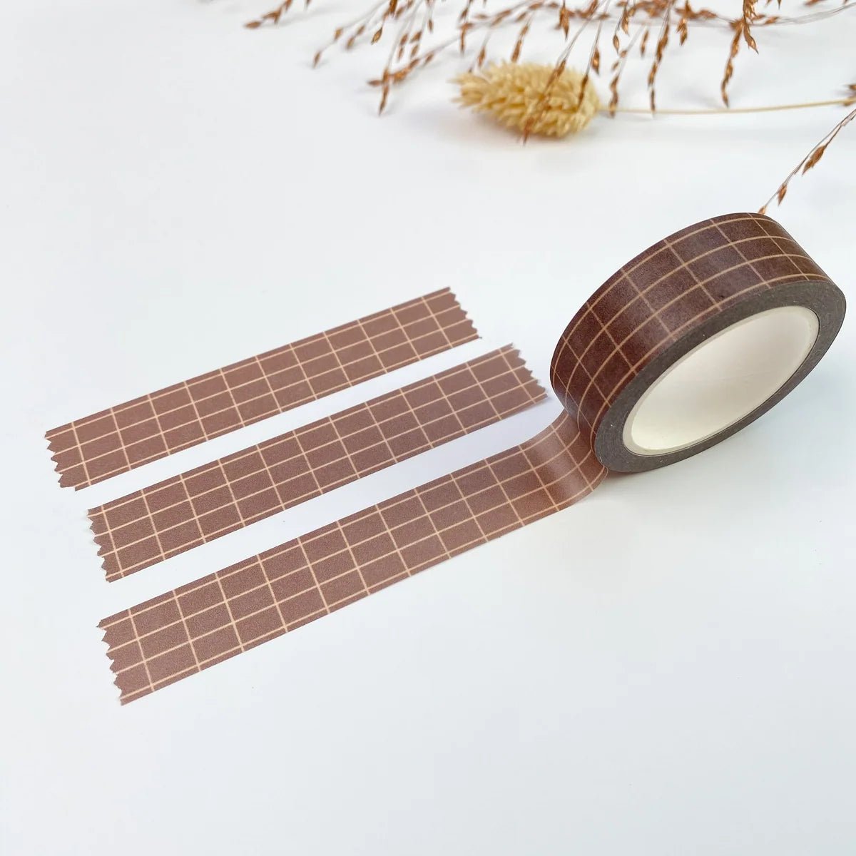 Masking tape | LETTOON | Cinnamon Hot Chocolate Grid - Lettoon - millenotes
