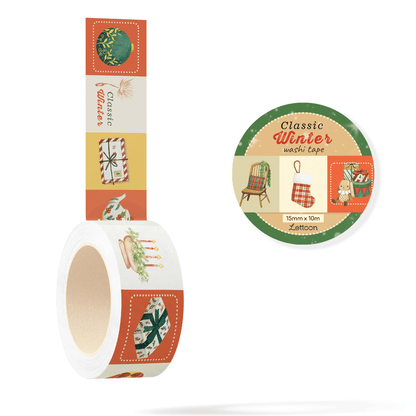 Masking tape | LETTOON | Classic Winter - LETTOON - millenotes