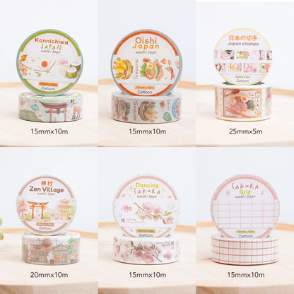 Masking tape | LETTOON | Japan Stamps - LETTOON - millenotes