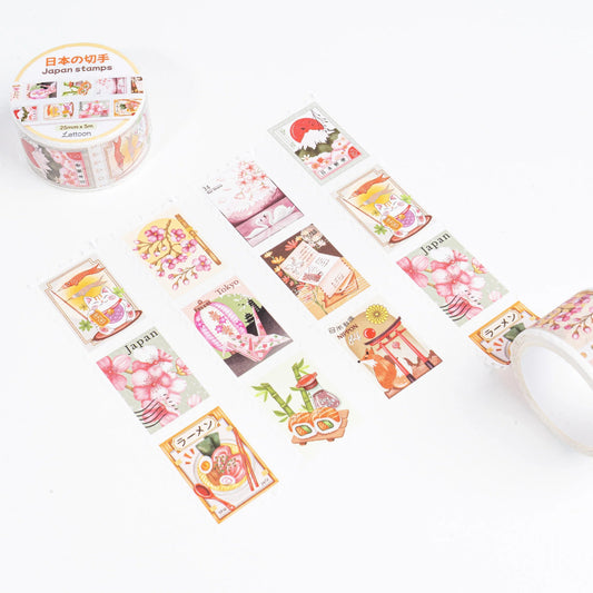 Masking tape | LETTOON | Japan Stamps - LETTOON - millenotes