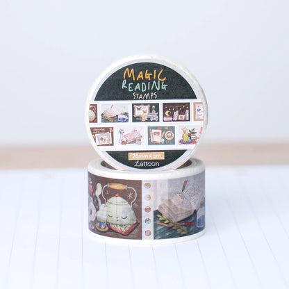 Masking tape | LETTOON | Magic reading stamps - LETTOON - millenotes